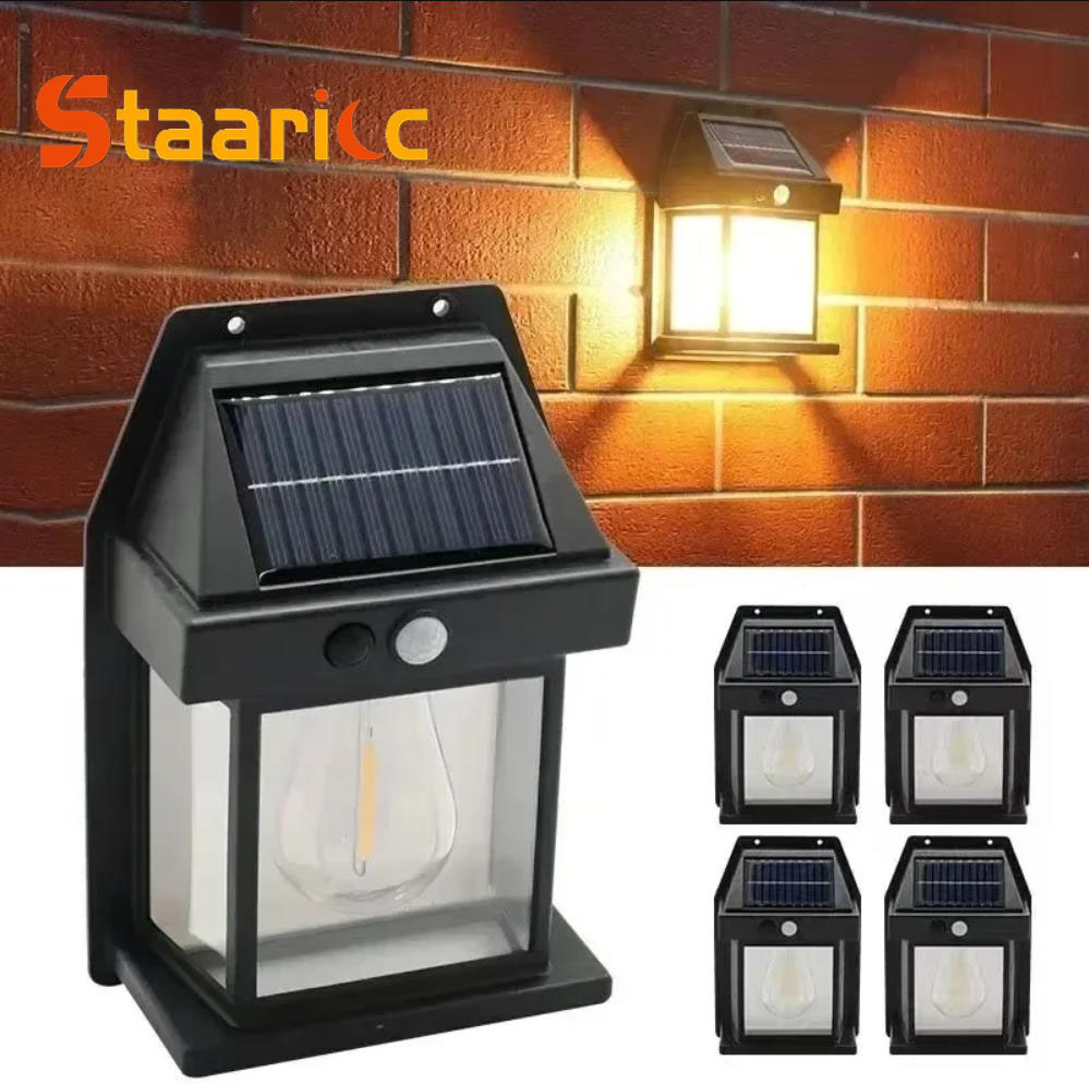 Outdoor Lighting Ideas - Outdoor Solar Tungsten Wall Light with