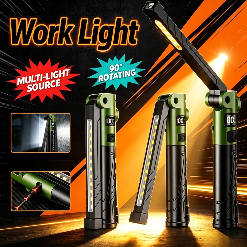 Outdoor Lighting Portable - Long‑Lasting Super Bright Outdoor Flashlight Portable