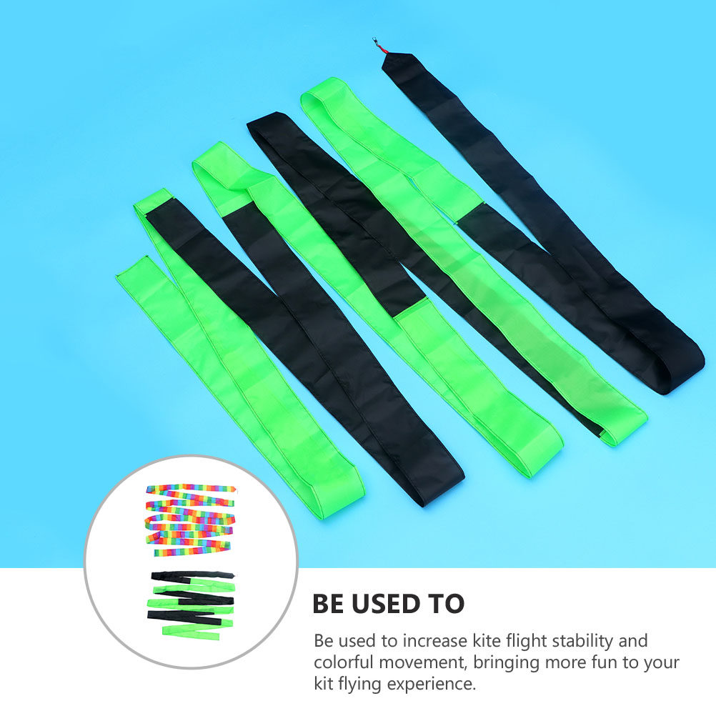 Outdoor Lighting Connectors - 2Pcs Colorful Kite Tail Rainbow Streamer