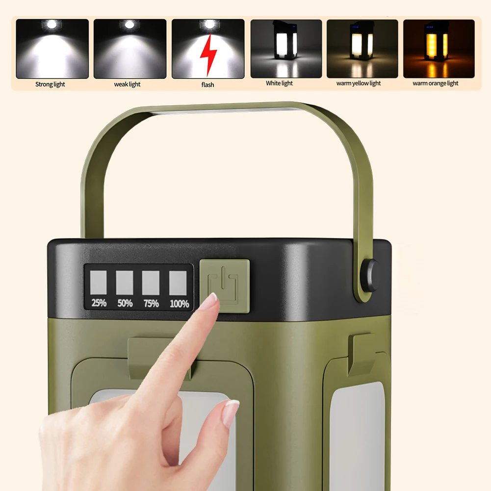 Solar Outdoor Portable Camping - Outdoor Lighting Portable recension och pris