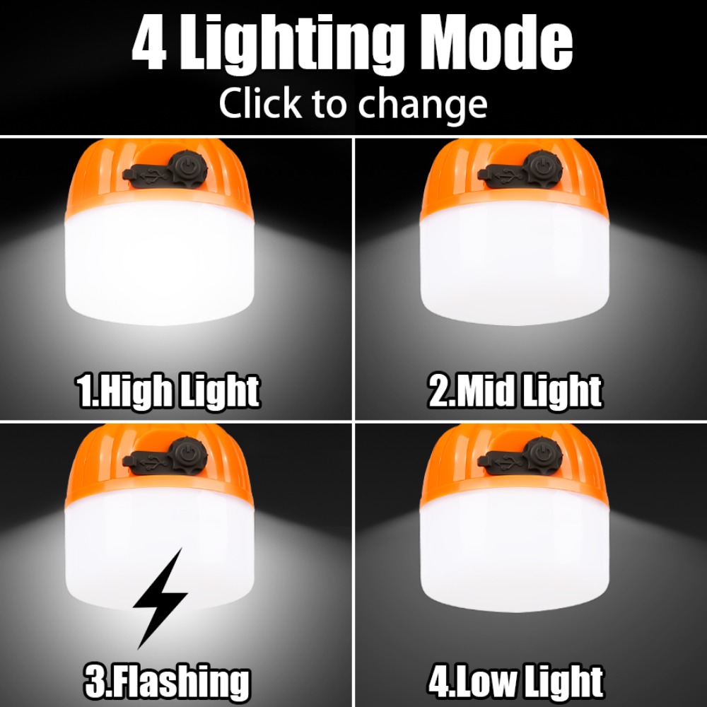 Portable Mini Camping Lamp 4 L - Outdoor Lighting Portable recension och pris