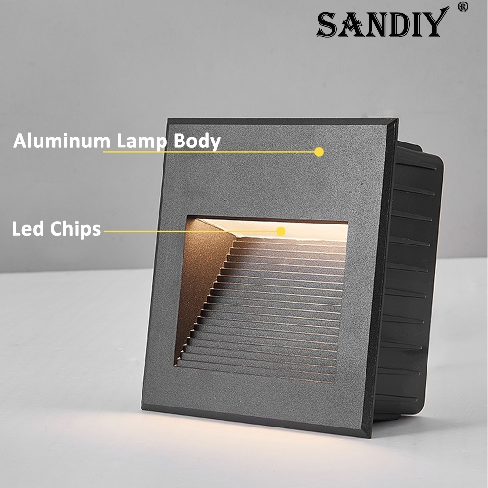 SANDIY Recessed Outdoor Wall S - Outdoor Lighting Low Voltage recension och pris