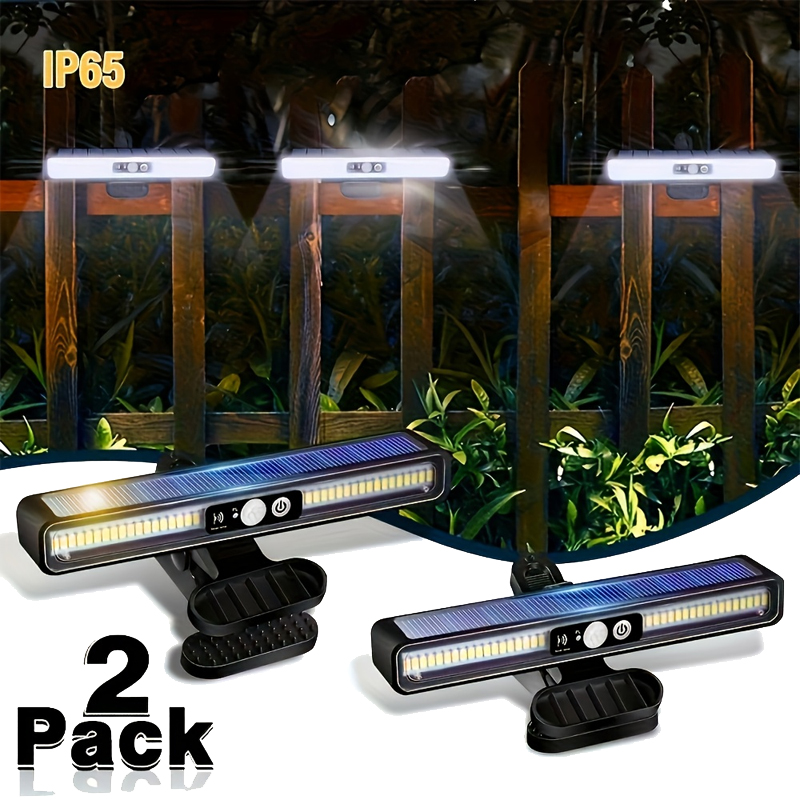 Clip On Solar Motion Lights Ou - Outdoor Lighting Portable recension och pris