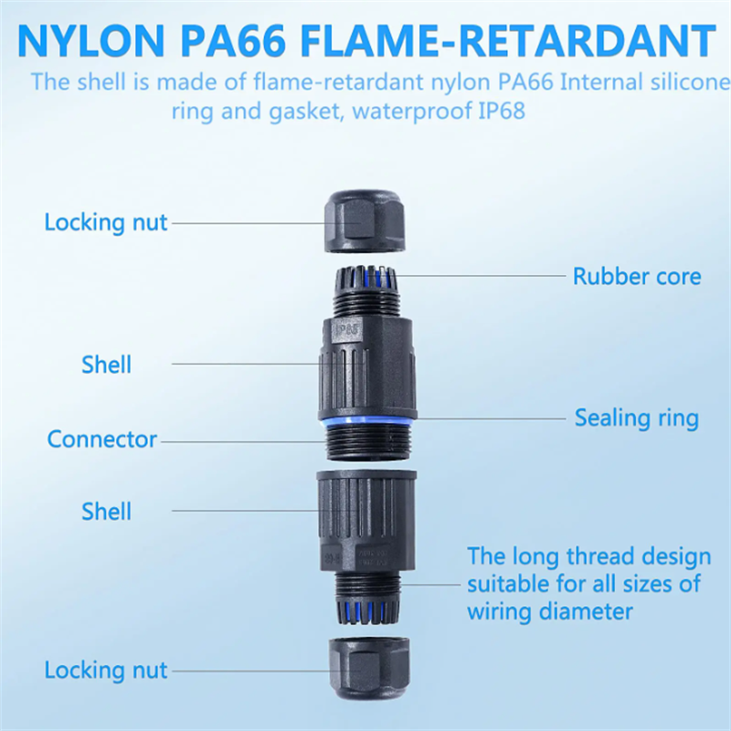 IP68 Waterproof Joint Wire Qui - Outdoor Lighting Connectors recension och pris