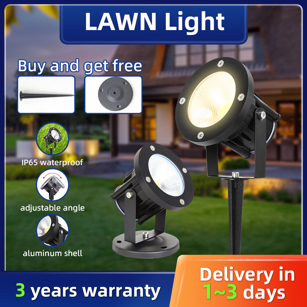 LED GU10 Garden Lighting Lawn  - Bollard Light Garden recension och pris