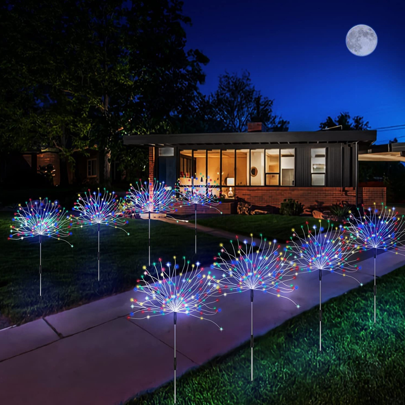 Solar Firework Lights Outdoor  - Outdoor Lighting Ground recension och pris