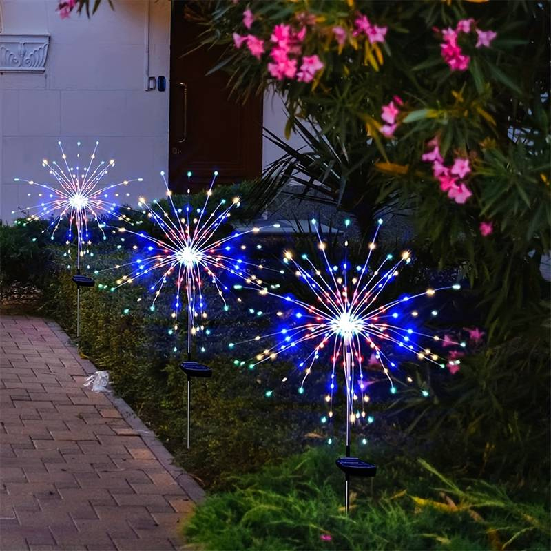 Solar Firework Lights Outdoor  - Outdoor Lighting Ground recension och pris