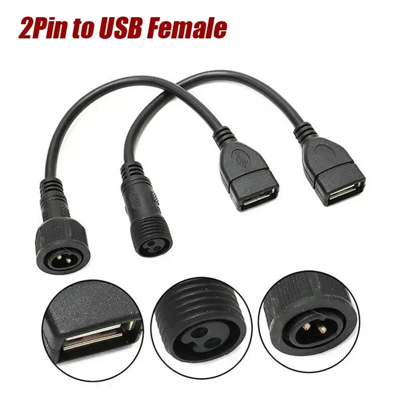 Outdoor Waterproof 2 Pin to US - Outdoor Lighting Connectors recension och pris