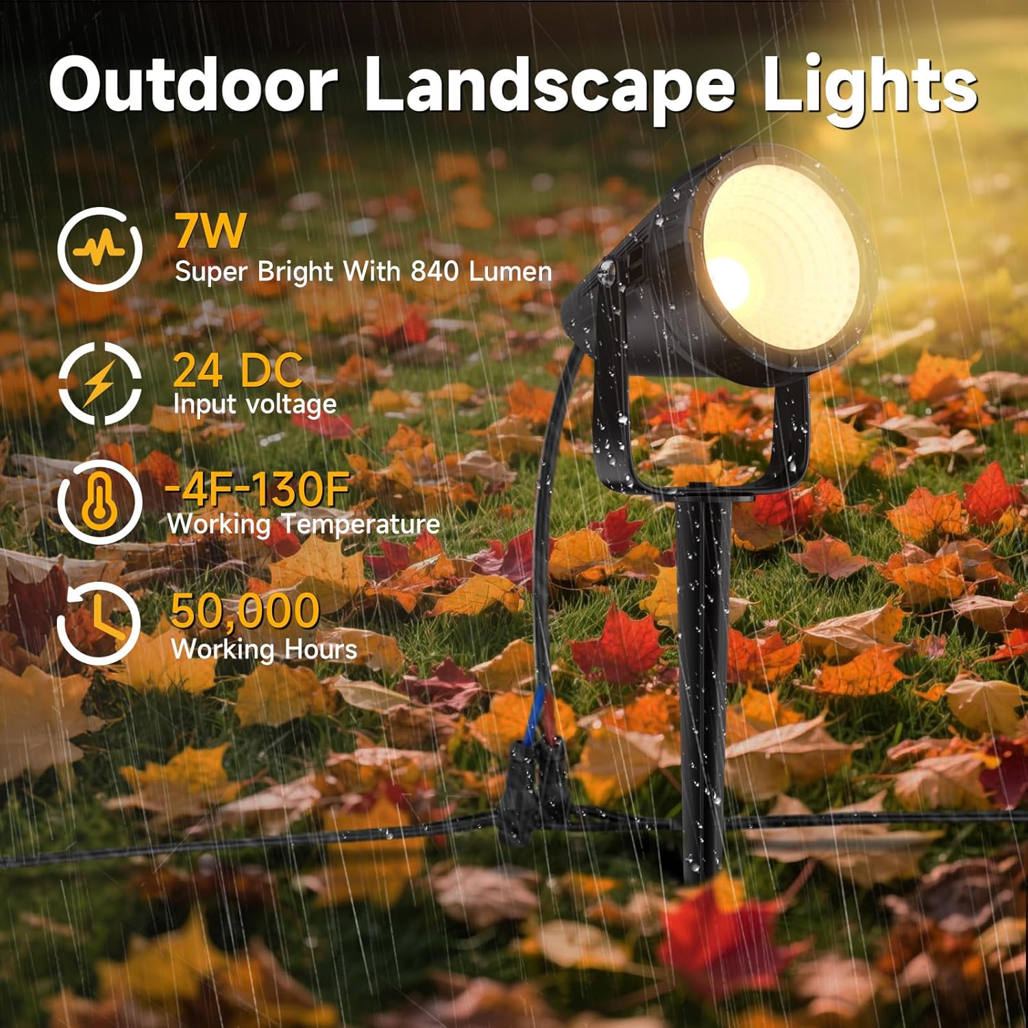 12-Pack Waterproof Outdoor Spo - Outdoor Lighting Connectors recension och pris