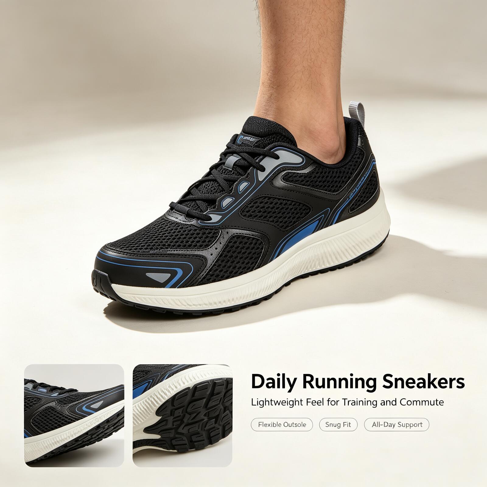Hot Skechers 220036-BKBL Black - Outdoor Lighting Hong Kong recension och pris
