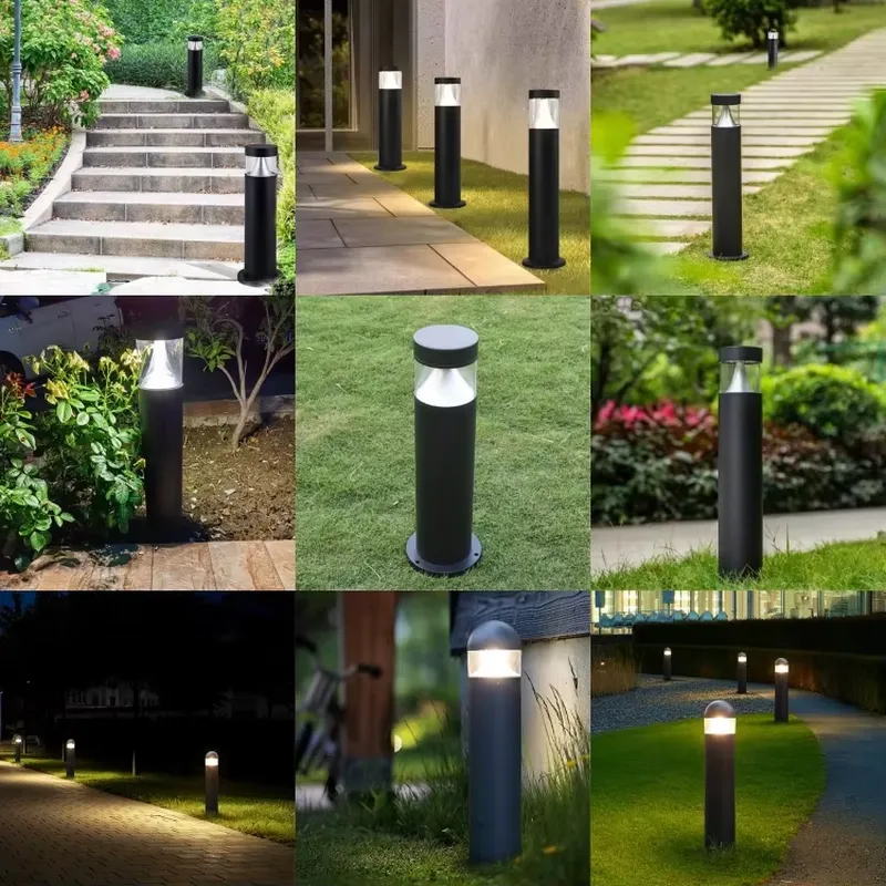 3/7/12W Modern Aluminum LED Bo - Bollard Light Garden recension och pris