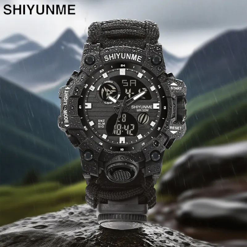 SHIYUNME Men's G Style Militar - Outdoor Lighting Timer recension och pris