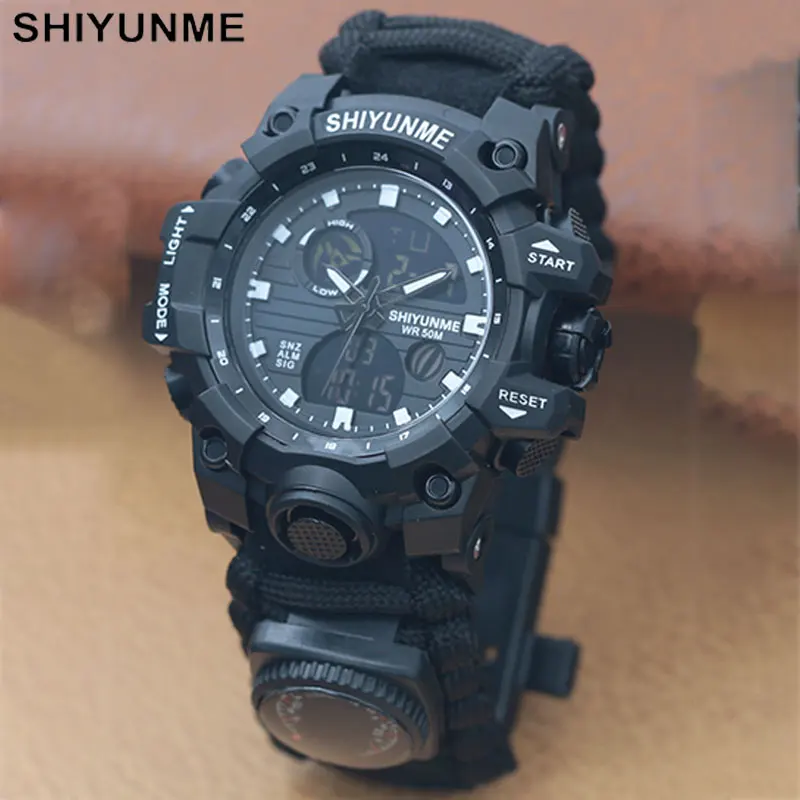 SHIYUNME Men's G Style Militar - Outdoor Lighting Timer recension och pris