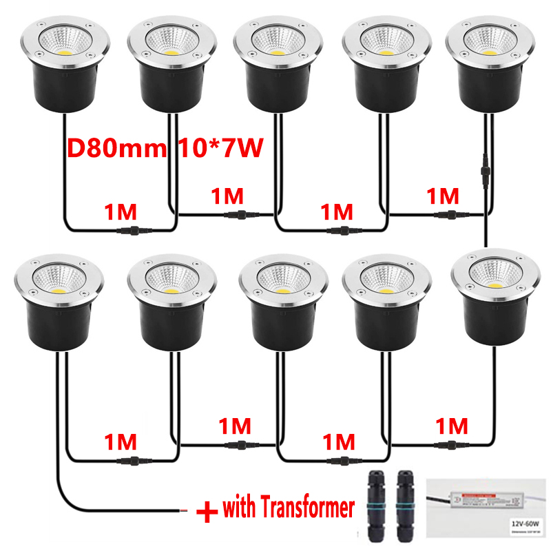 IP67 Waterproof LED Buried Lig - Outdoor Lighting Low Voltage recension och pris