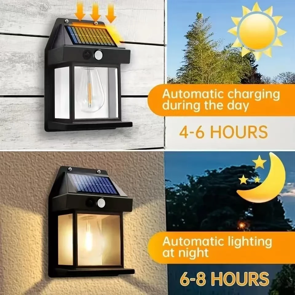 Outdoor Solar Tungsten Wall Li - Outdoor Lighting Ideas recension och pris