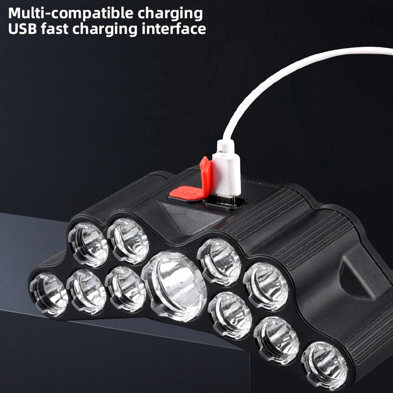 11 LED Headlamp Strong Light H - Outdoor Lighting Panel recension och pris