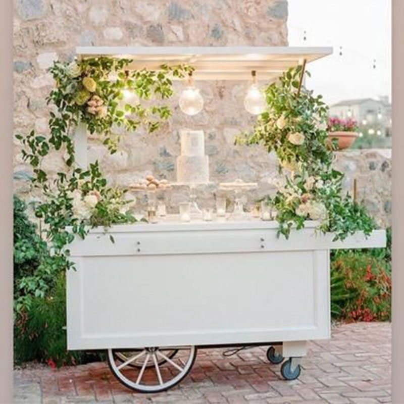 Wood Candy Dessert Display Car - Outdoor Lighting Rental For Party recension och pris