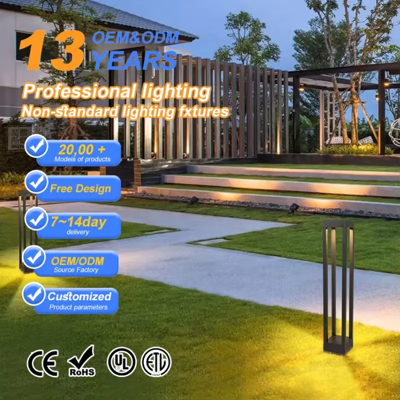 COB Chip LED Bollard Light IP6 - Bollard Light Garden recension och pris