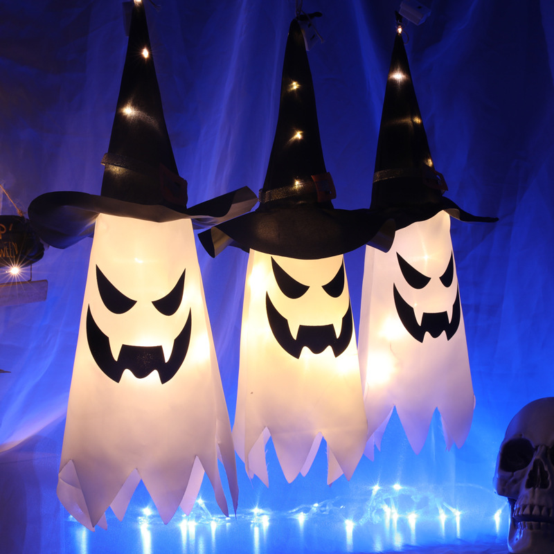 Halloween Glowing Witch Hat La - Bollard Light Garden recension och pris