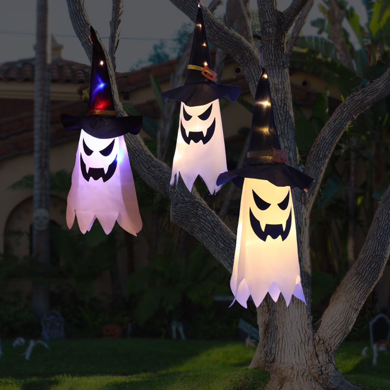 Halloween Glowing Witch Hat La - Bollard Light Garden recension och pris