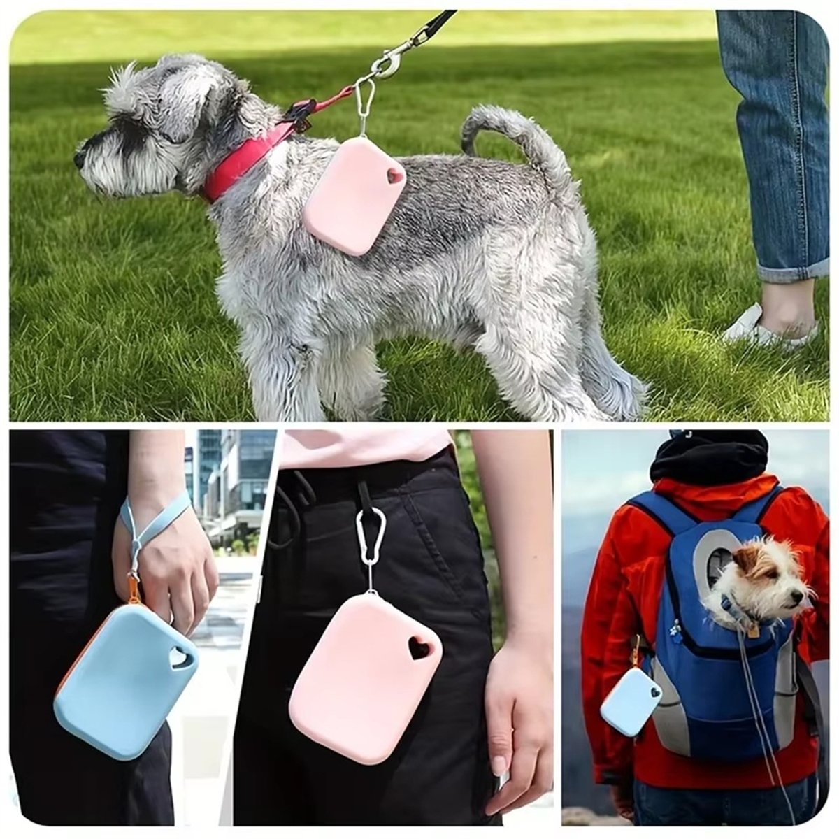 ABQR Portable Silicone Dog Tre - Outdoor Lighting Portable recension och pris