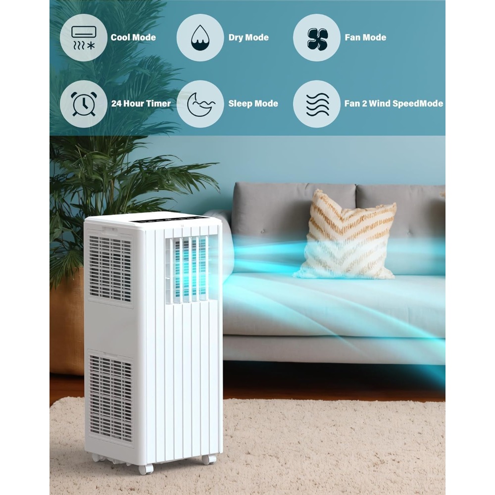 Garvee 3 in 1 Portable Air Con - Outdoor Lighting Timer recension och pris