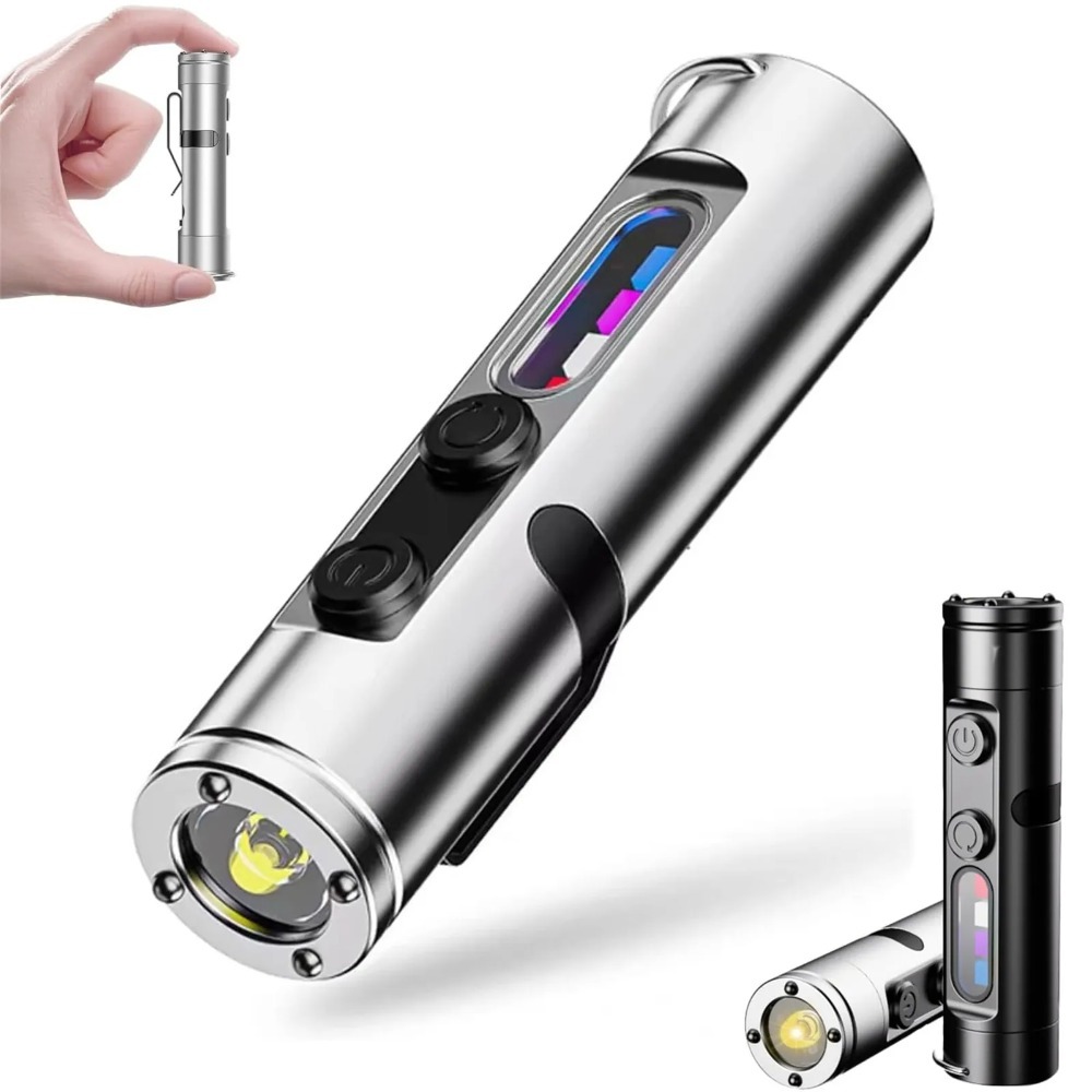 LED Flashlight Mini Portable E - Outdoor Lighting Portable recension och pris