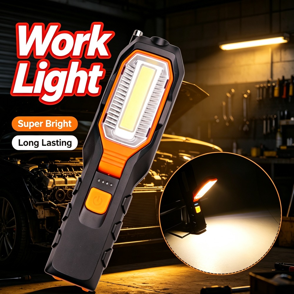 New LED Work Light Built‑in Ba - Outdoor Lighting Panel recension och pris