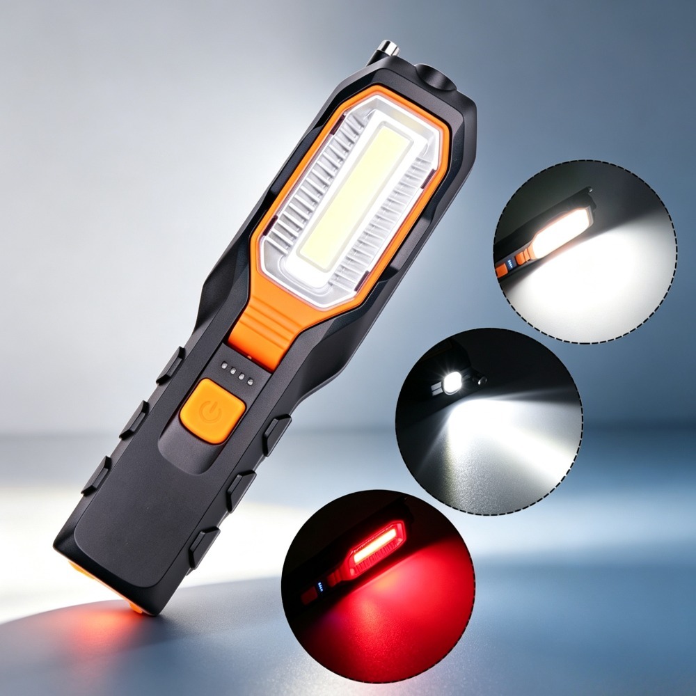 New LED Work Light Built‑in Ba - Outdoor Lighting Panel recension och pris