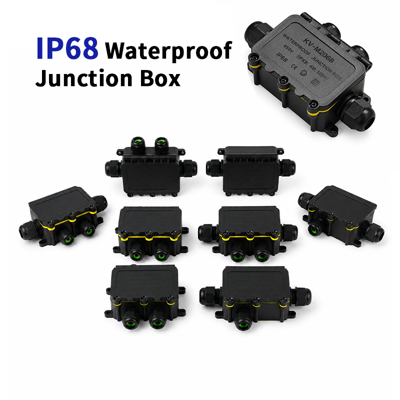 IP68 Waterproof Junction Box 2 - Outdoor Lighting Connectors recension och pris