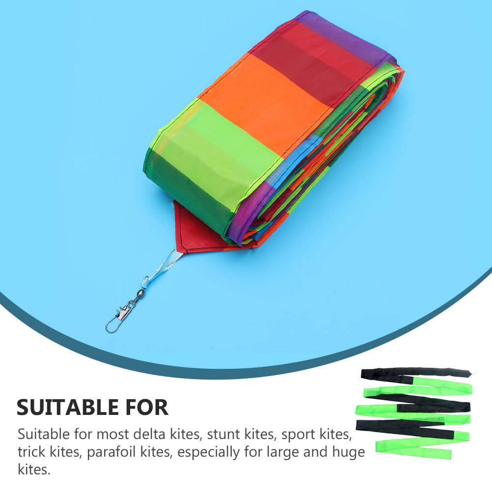 2Pcs Colorful Kite Tail Rainbo - Outdoor Lighting Connectors recension och pris