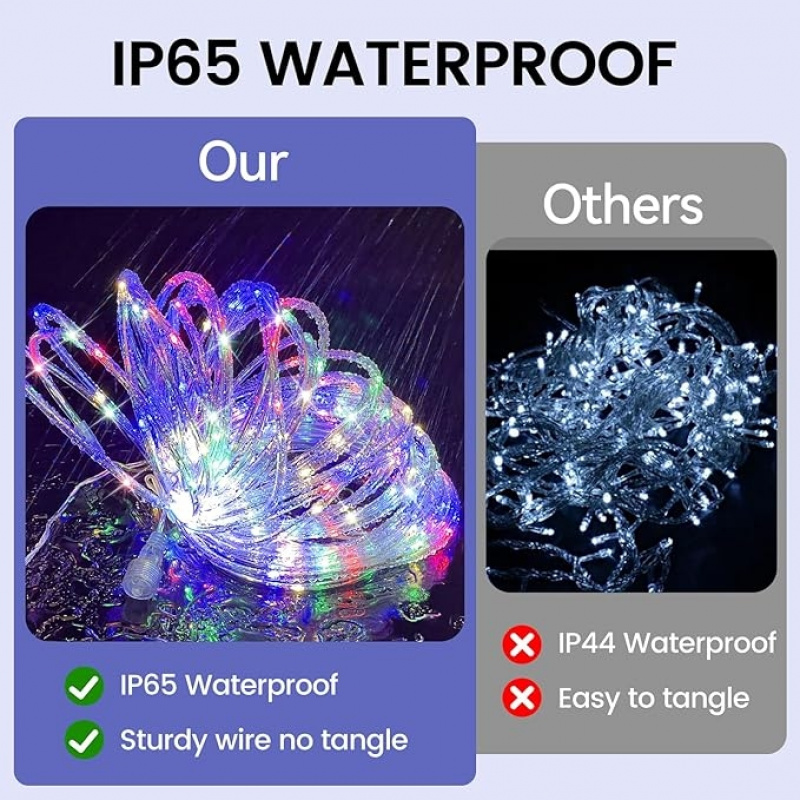 Waterproof Solar LED String Li - Bollard Light Garden recension och pris