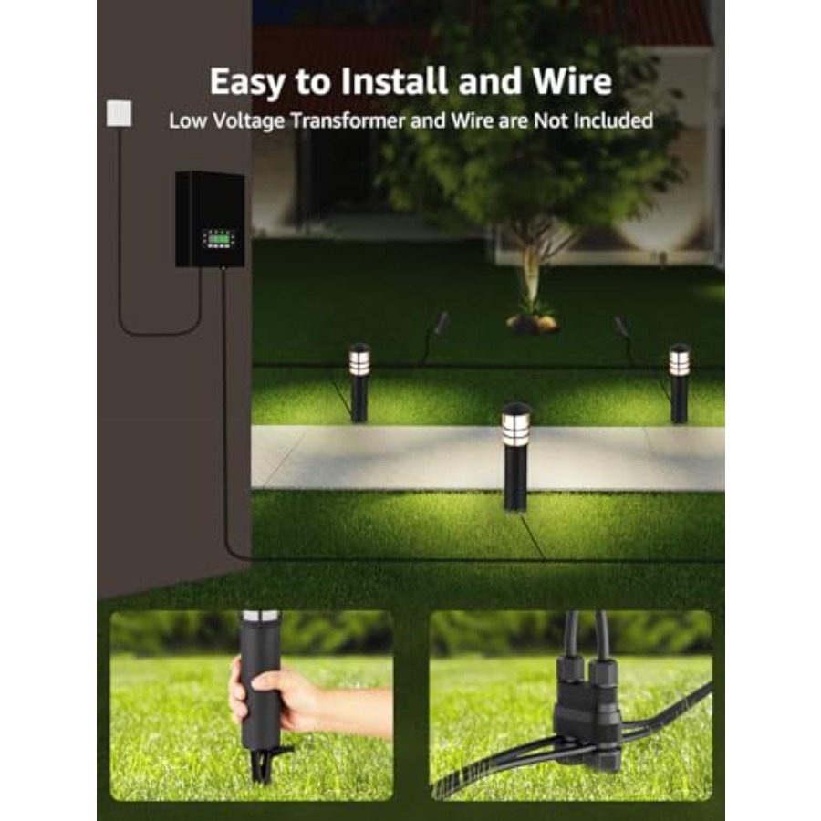 4-Pack Low Voltage Pathway Lig - Outdoor Lighting Low Voltage recension och pris