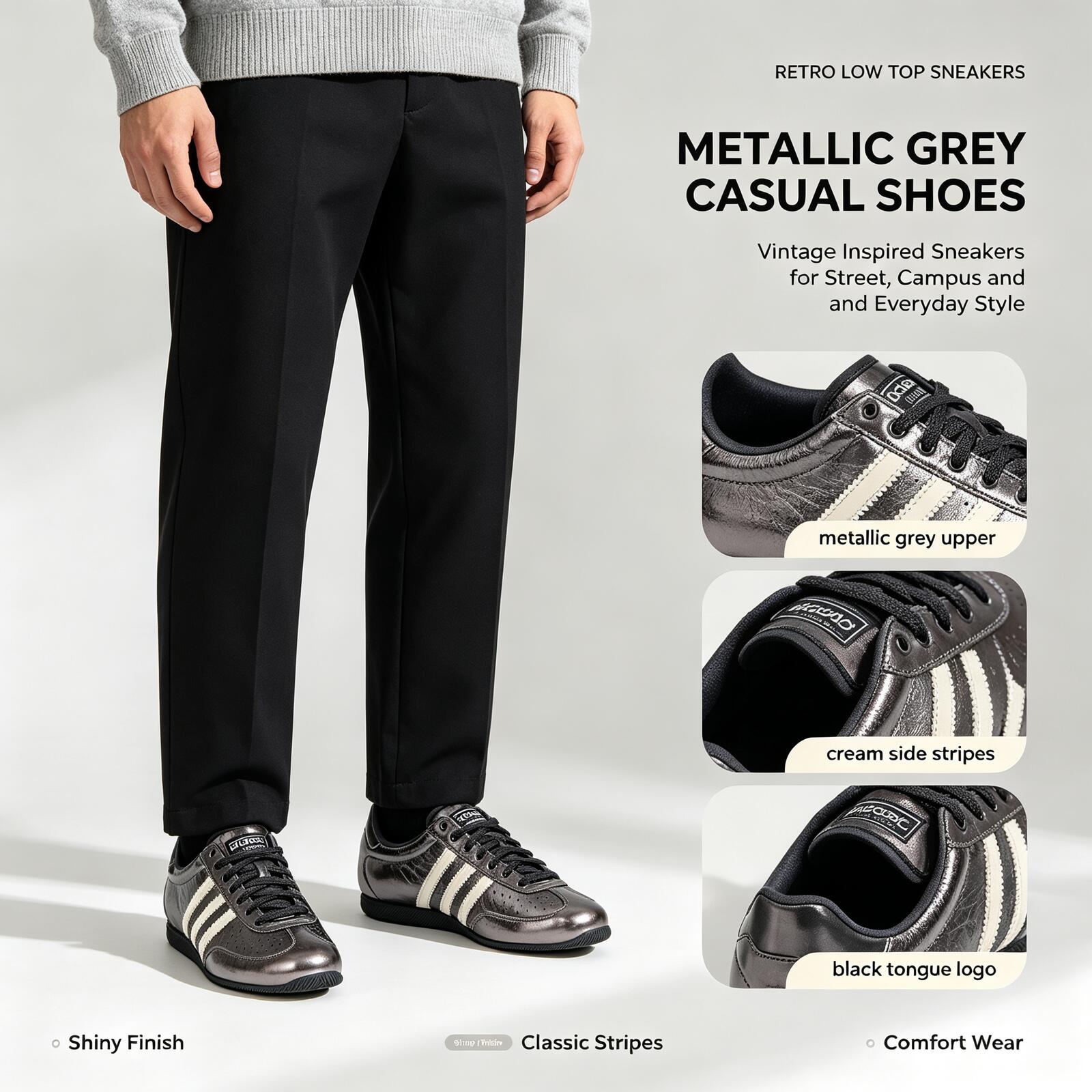 Adidas Originals Metallic Grey - Outdoor Lighting Hong Kong recension och pris