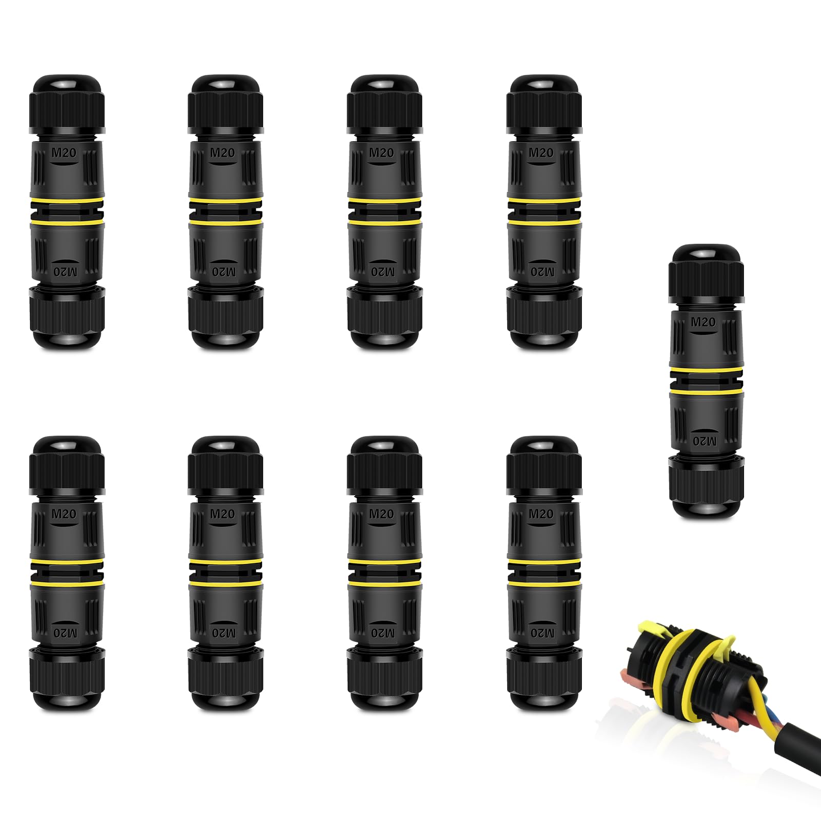 1pc IP68 M20 Waterproof Cable  - Outdoor Lighting Connectors recension och pris