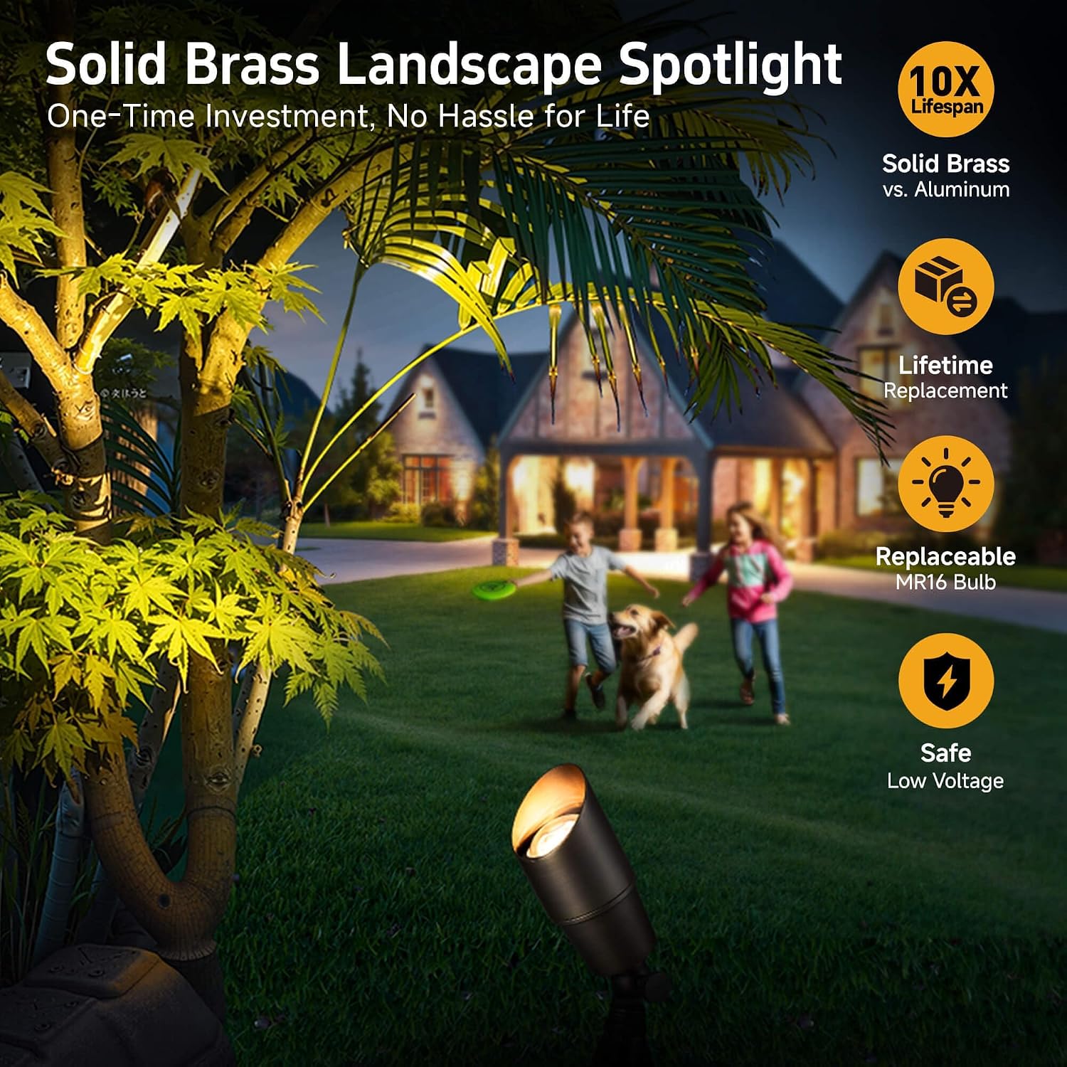 Brass Landscape Lighting Outdo - Outdoor Lighting Low Voltage recension och pris
